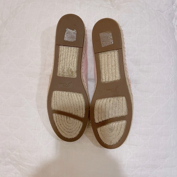 J.Crew like new pink canvas espadrilles size 9 - Picture 4 of 5